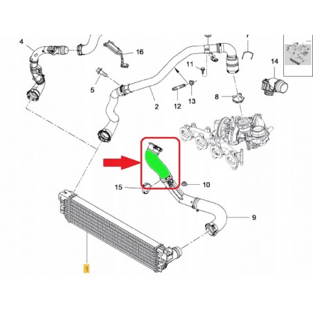 RURA TURBO RENAULT MASTER III 2 3 DCi 144605647R