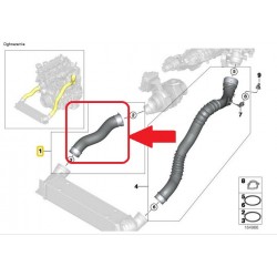 RURA INTERCOOLERA BMW 1 X1 3 120d 320d 11617802753