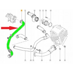 RURA WĄŻ RENAULT LAGUNA ESPACE 1.9 DCI 7700116004