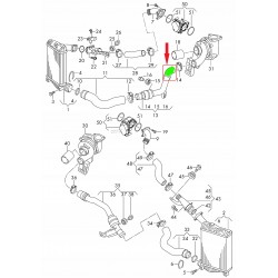 RURA TURBO PORSCHE CAYENNE 4.2 V8 TDI 7P0145942A