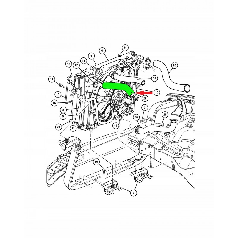 RURA TURBO JEEP GRAND CHEROKEE 2.7 CRD 52079980AB