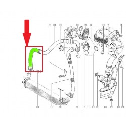 RURA WĄŻ INTERCOOLERA RENAULT LAGUNA 8201032788