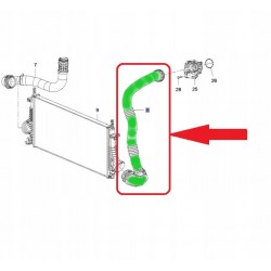 PRZEWÓD TURBO OPEL INSIGNIA 1.6 CDTI 13419441