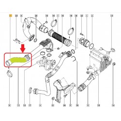 RURA INTERCOOLERA MERCEDES CITAN 1.5 A4150900437