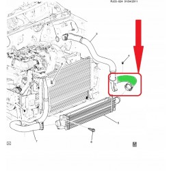 RURA TURBO CHEVROLET AVEO T300 1.3 D 95182748