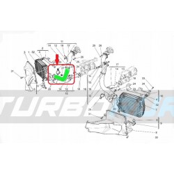 RURA TURBO MASERATI QUATTROPORTE 3.8 V8 670002111