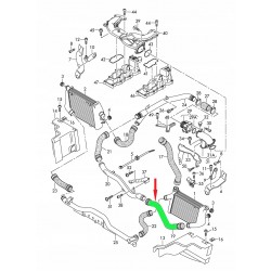 RURA WĄŻ INTERCOOLERA AUDI A8 D3 3.0 TDI 4E0145943