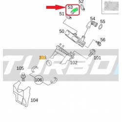 RURA TURBO SMART FORTWO 450 0.8 CDI A6601410104