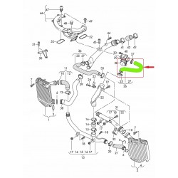 RURA WĄŻ TURBO VW TOUAREG CAYENNE 3.0 7P0145972A