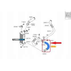 RURA TURBO HYUNDAI i30 KIA CEED 1.6CRDi 282732A601