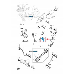 WĄŻ OLEJOWY OPEL ASTRA G H CORSA C 1.7DTI 5545506 97189133