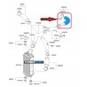 PRZEWÓD RURA WĄŻ TURBO HYUNDAI SANTA FE II TUCSON 2.0 2.2 CRDi 282612F000