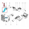 RURA WĄŻ TURBO INTERCOOLERA RENAULT ESPACE V TALISMAN 1.6 TCe 144607562R 144608435R