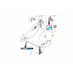 ZESTAW NAPRAWCZY DO RURA PRZEWÓD TURBO OPEL INSIGNIA B 1.6 CDTi 39155301 39082935