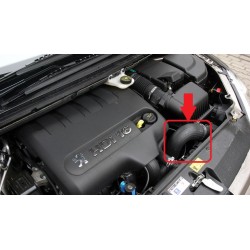 PRZEWÓD RURA WĄŻ TURBO INTERCOOLERA CITROEN C5 PEUGEOT 407 2.0 HDi 0382FJ 0382 FJ 0382.FJ