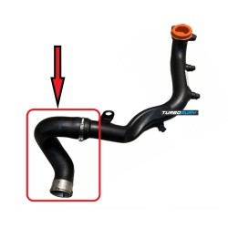 PRZEWÓD RURA WĄŻ TURBO INTERCOOLERA JEEP COMPASS 2.0 CRD 52083041 51966321