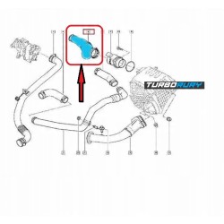 PRZEWÓD RURA WĄŻ FILTRA POWIETRZA RENAULT LAGUNA II 1.9 dCi 7700116005