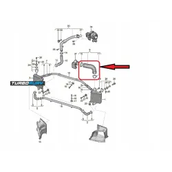 PRZEWÓD RURA WĄŻ TURBO INTERCOOLERA AUDI Q7 3.0 TDI 4M0145737C 4M0 145 737 C 4M0-145-737-C