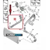 PRZEWÓD RURA WĄŻ TURBO INTERCOOLERA CITROEN C5 III C6 2.7 HDI 9646191480 0384.J2 0384J2 0384 J2 M03007A150