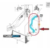 PRZEWÓD RURA WĄŻ TURBO INTERCOOLERA OPEL INSIGNIA B 1.6 CDTI 39082935 39155301