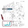 PRZEWÓD WODNY RURA UKŁADU CHŁODZENIA OPEL INSIGNIA A (G09) 2.0 CDTI 1337896 13220133
