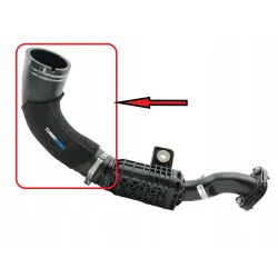 RURA WĄŻ TURBO PRZEWÓD INTERCOOLERA FIAT DOBLO 1.6 D Multijet 52151685 52087202