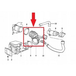 RURA PRZEPŁYWOMIERZA BMW 3 E36 318 i 13711739574