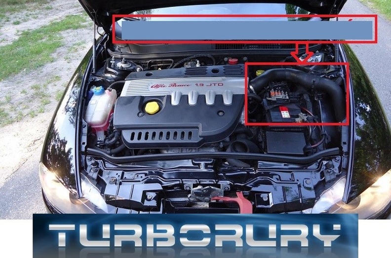 ALFA ROMEO 147 GT 1.9 JTD TURBO INTERCOOLER HOSE PIPE 60689788 50508080